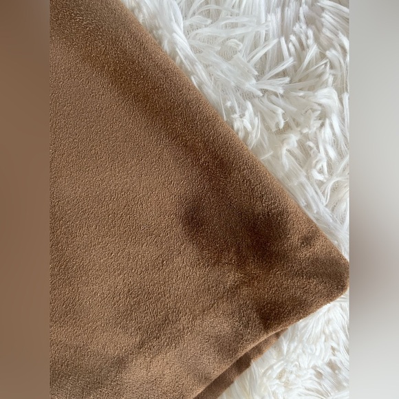 J McLaughlin Tan Skirt Sonya Faux Suede Pencil Midi Skirt Tan Size 12 - Picture 5 of 15